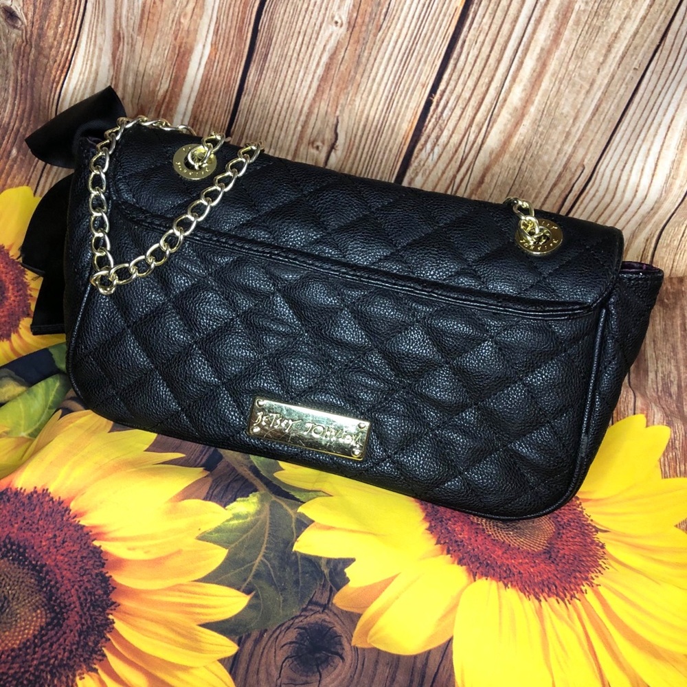 Betsey Johnson black purse